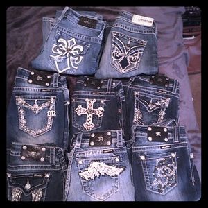 Miss me and affliction jeans $49 each